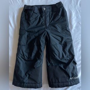 Columbia Insulated Ski Snow Pants 3T Toddler Black